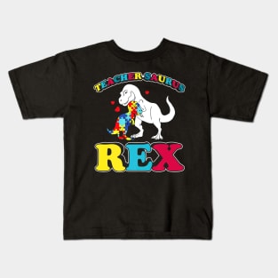 Teacher Dinosaur Kids T-Shirt